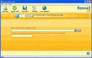 Nucleus Kernel Zip Repair Software screenshot